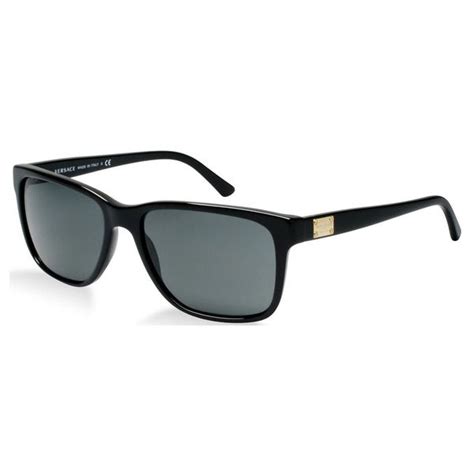 Versace Ve 4249 Gb1/87 Shiny Black Polarized Square 